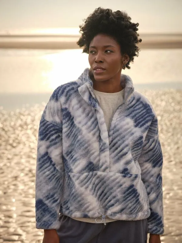Fat Face Coats and Jackets Women Blue Storm Fleece