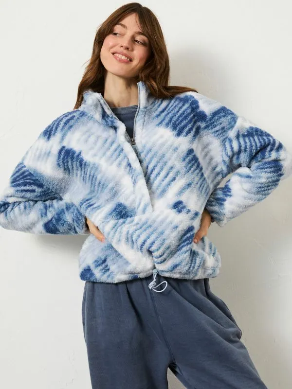 Fat Face Coats and Jackets Women Blue Storm Fleece