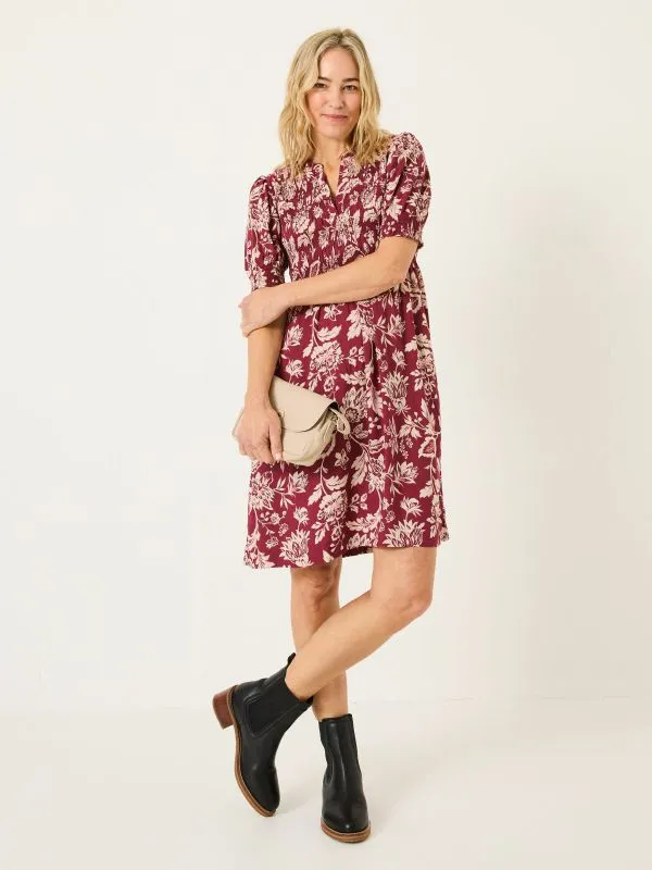 Fat Face Dresses Women Burgundy Red Juniper Dress