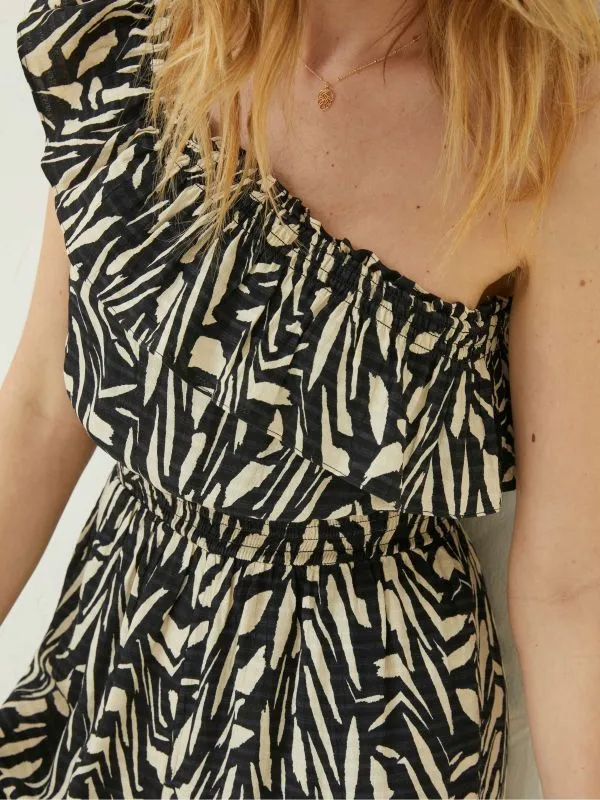 Fat Face Jumpsuits and Playsuits Women Black Painstroke Stella Jumpsuit