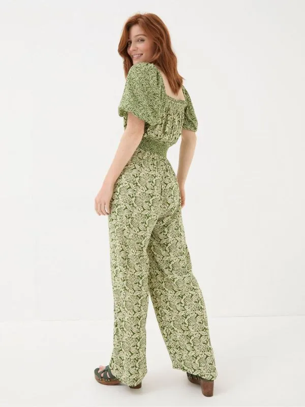 Fat Face Jumpsuits and Playsuits Women Eva Green Damask Floral Jumpsuit
