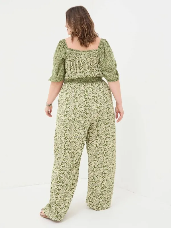 Fat Face Jumpsuits and Playsuits Women Eva Green Damask Floral Jumpsuit