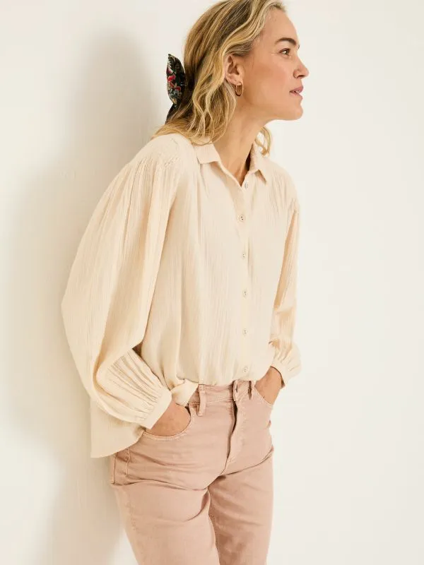 Fat Face Shirts and Blouses Women Rose Pink 100 Cotton Ebby Blouse