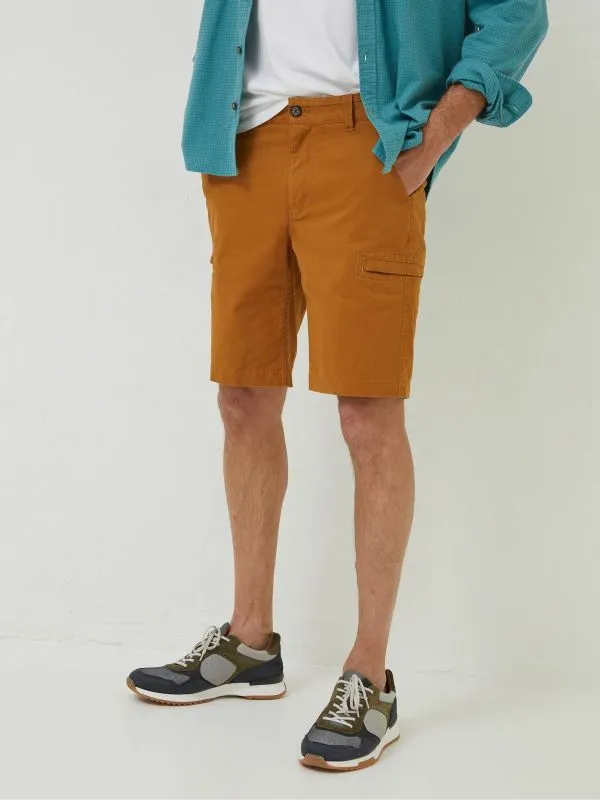 Fat Face Shorts Men Brown Cowes Utility Shorts