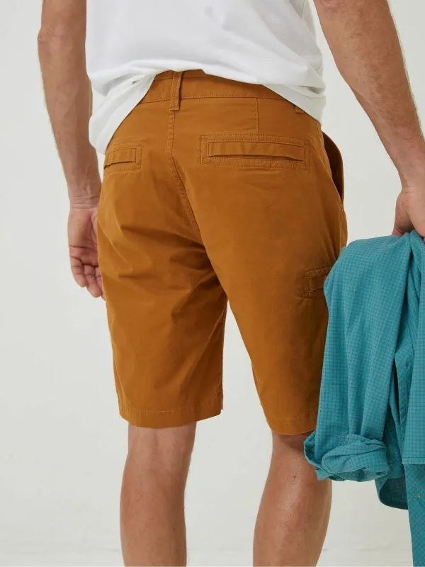 Fat Face Shorts Men Brown Cowes Utility Shorts