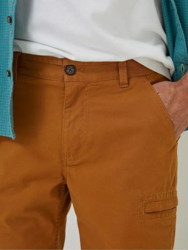 Fat Face Shorts Men Brown Cowes Utility Shorts