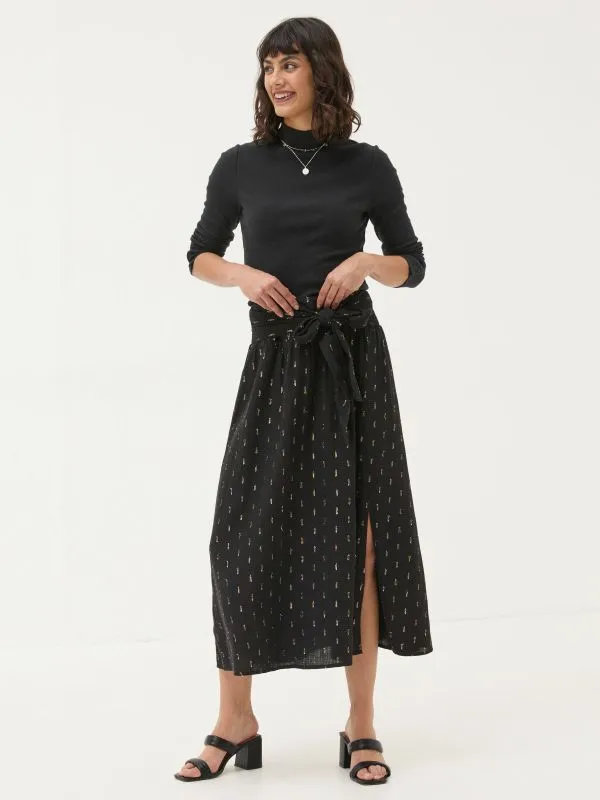 Fat Face Skirts Women Black Sascha Detail Skirt