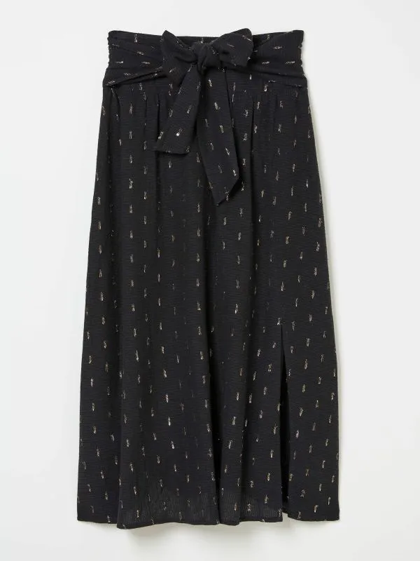 Fat Face Skirts Women Black Sascha Detail Skirt