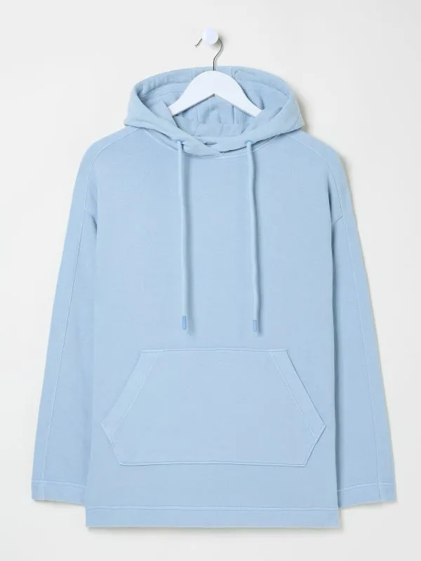 Fat Face Sweatshirts and Hoodies Women Blue Luna 100 Organic Cotton Hoodie