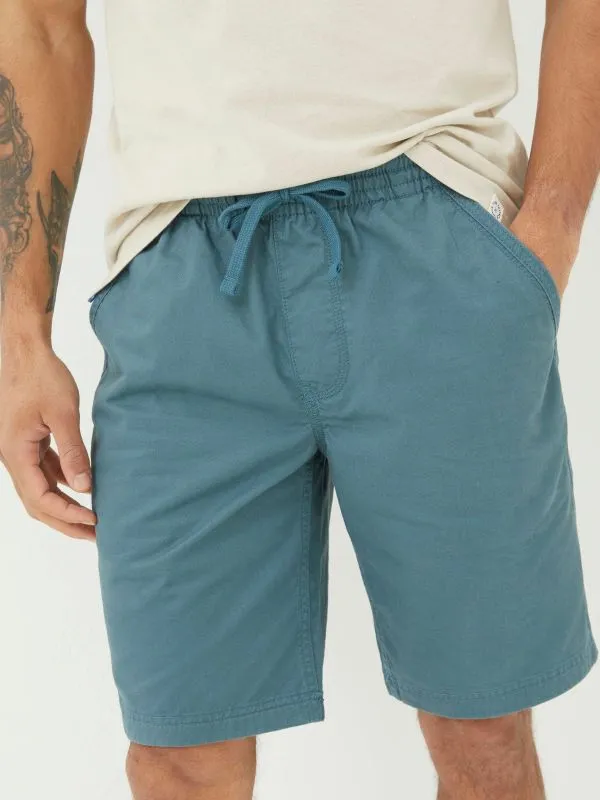 Fat Face Tall Collection Men Seaton Green PullOn Shorts