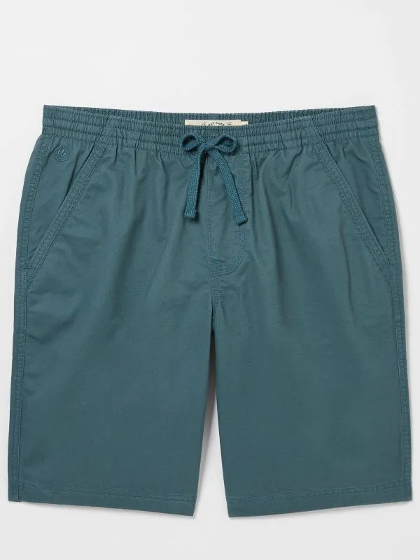 Fat Face Tall Collection Men Seaton Green PullOn Shorts