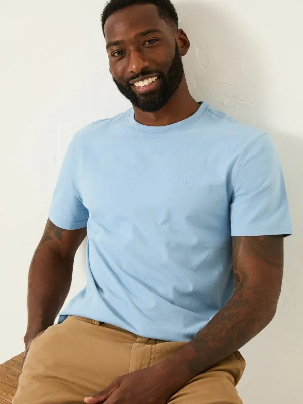 Fat Face Tops and TShirts Men Lulworth Light Blue TShirt
