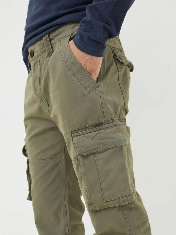 Fat Face Trousers Men Breakyard Green Cargo Trousers