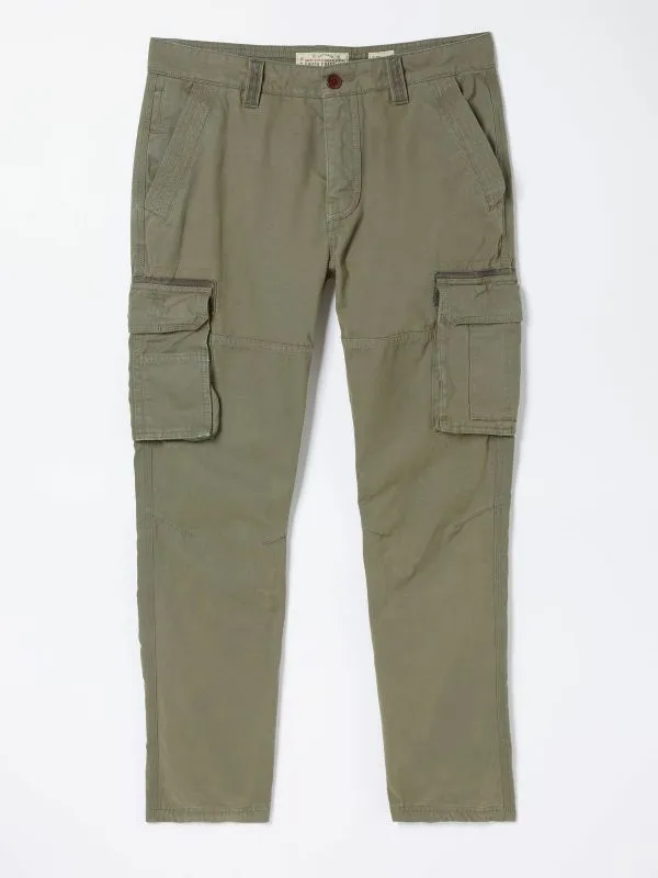 Fat Face Trousers Men Breakyard Green Cargo Trousers