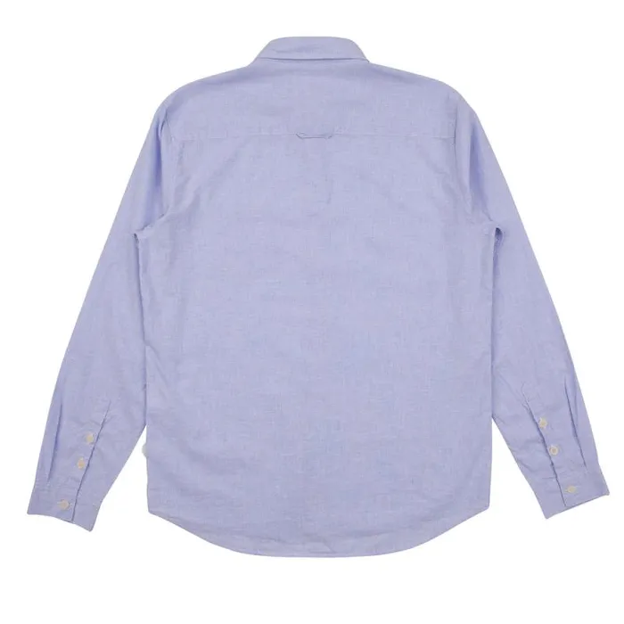 Folk Clothing Shirts Relaxed Fit Shirt 8211 Blue Texture 8211 Mens