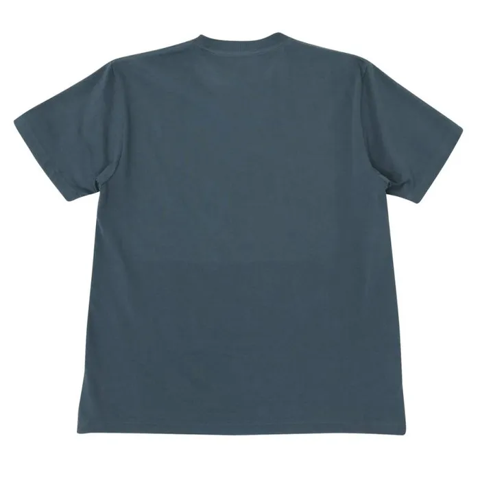 Folk Clothing TShirts Organic Cotton Tee 8211 Midnight Blue Fish 8211 Mens
