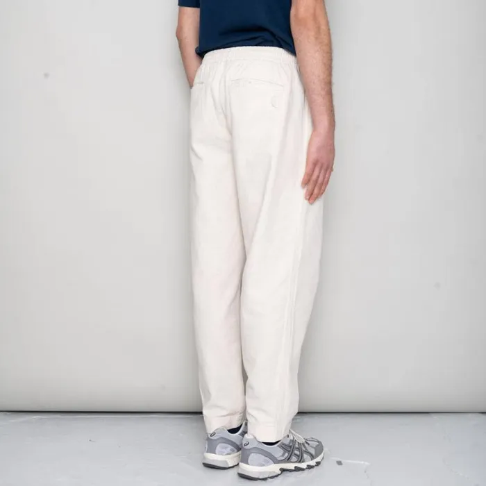 Folk Clothing Trousers Drawcord Assembly Pant 8211 Natural Linen 8211 Mens
