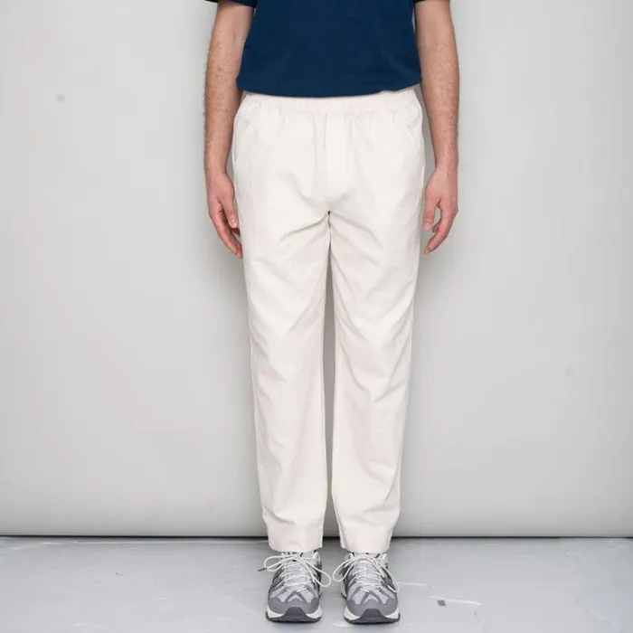 Folk Clothing Trousers Drawcord Assembly Pant 8211 Natural Linen 8211 Mens