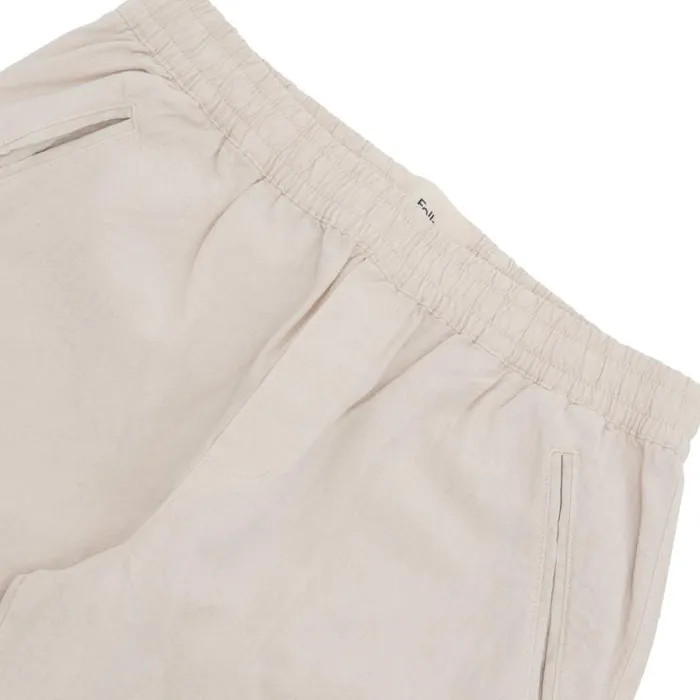 Folk Clothing Trousers Drawcord Assembly Pant 8211 Natural Linen 8211 Mens