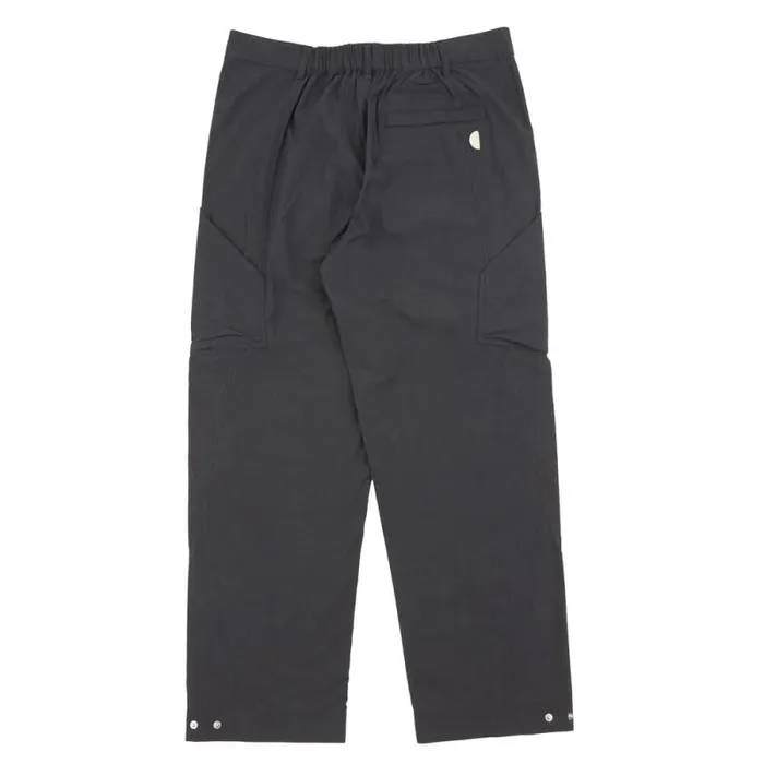 Folk Clothing Trousers Prism Cargo Pant 8211 Black Washed Poplin 8211 Mens