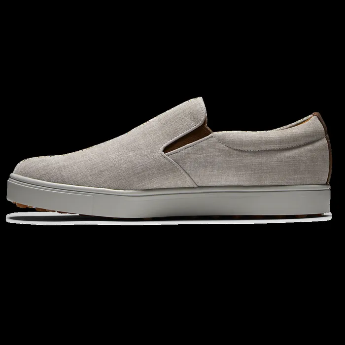 FootJoy OffCourse Men Club Casual SlipOn White Silver