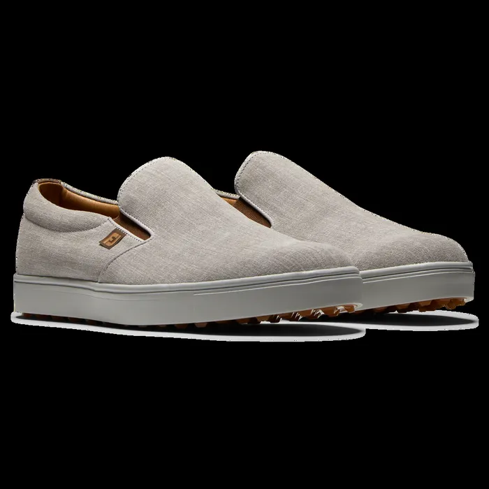 FootJoy OffCourse Men Club Casual SlipOn White Silver