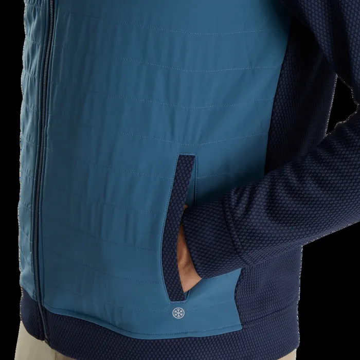 FootJoy Outer Layers Men ThermoSeries Hybrid Jacket Navy Slate
