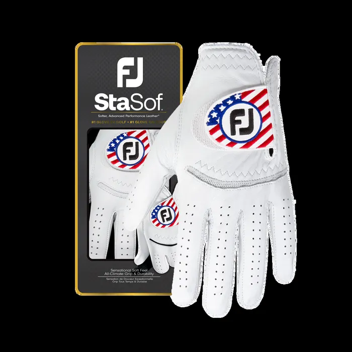 FootJoy Performance Women StaSof Flag White