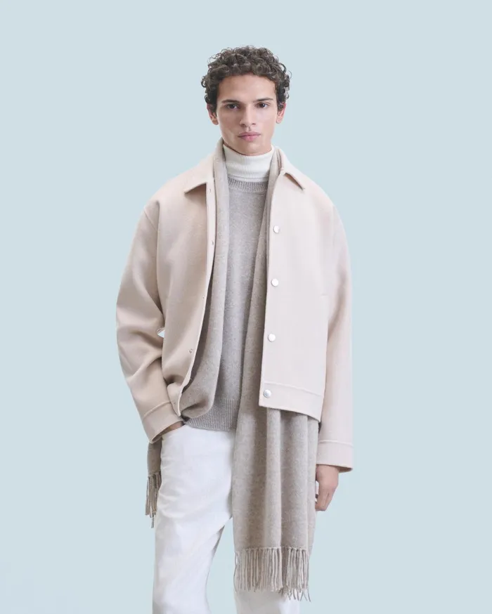 From Future Coats and Jackets Men Outerwear Jacket Sand