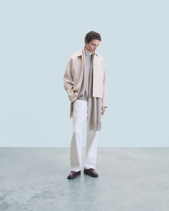 From Future Coats and Jackets Men Outerwear Jacket Sand