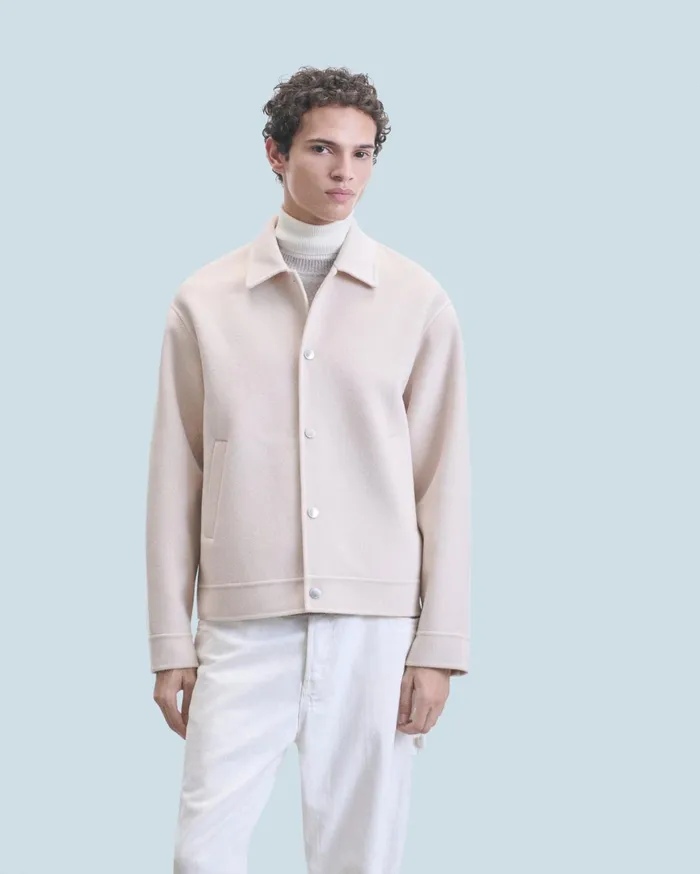 From Future Coats and Jackets Men Outerwear Jacket Sand