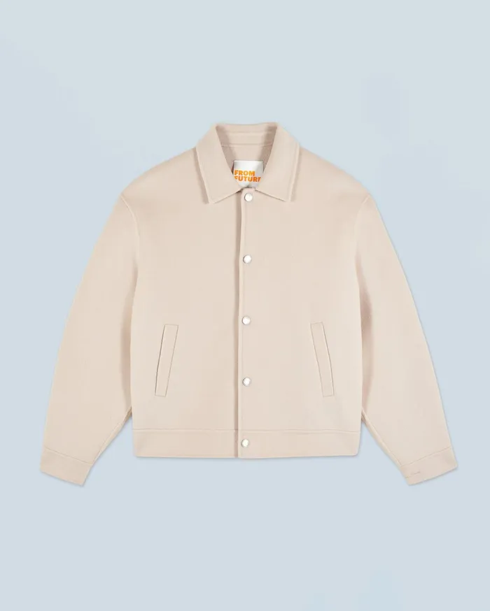 From Future Coats and Jackets Men Outerwear Jacket Sand