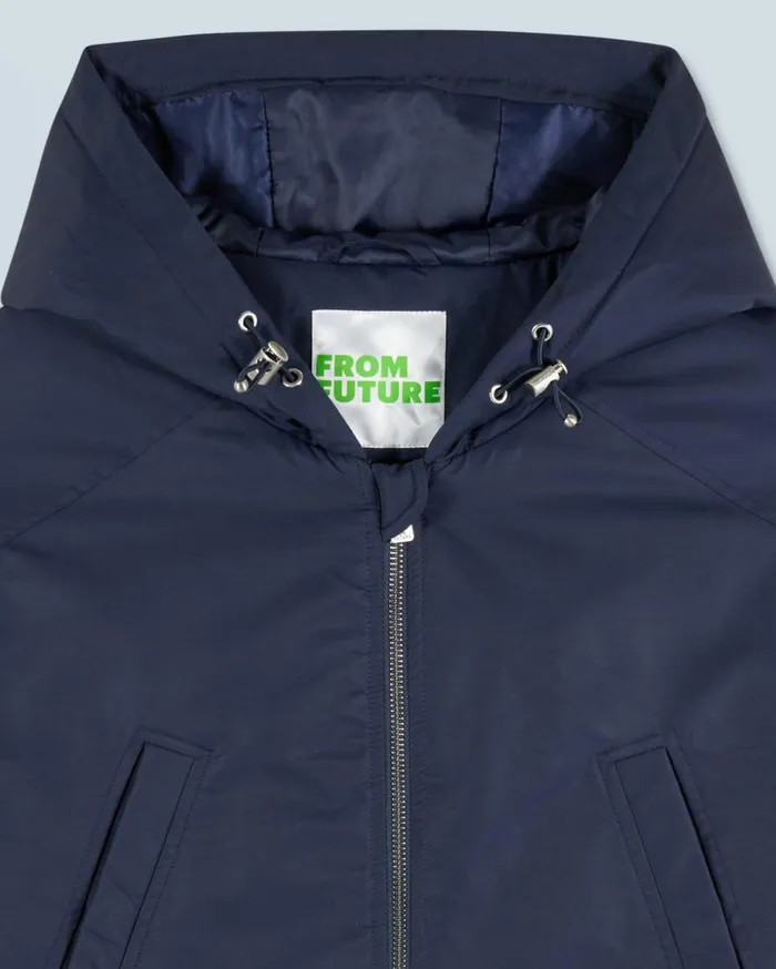From Future Coats and Jackets Men Outerwear Parka Navy