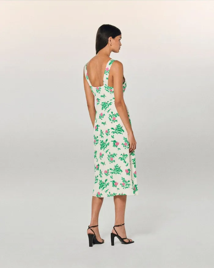 From Future Dresses and Jumpsuits Women Leatitia Long Strap Dress Spring Flower
