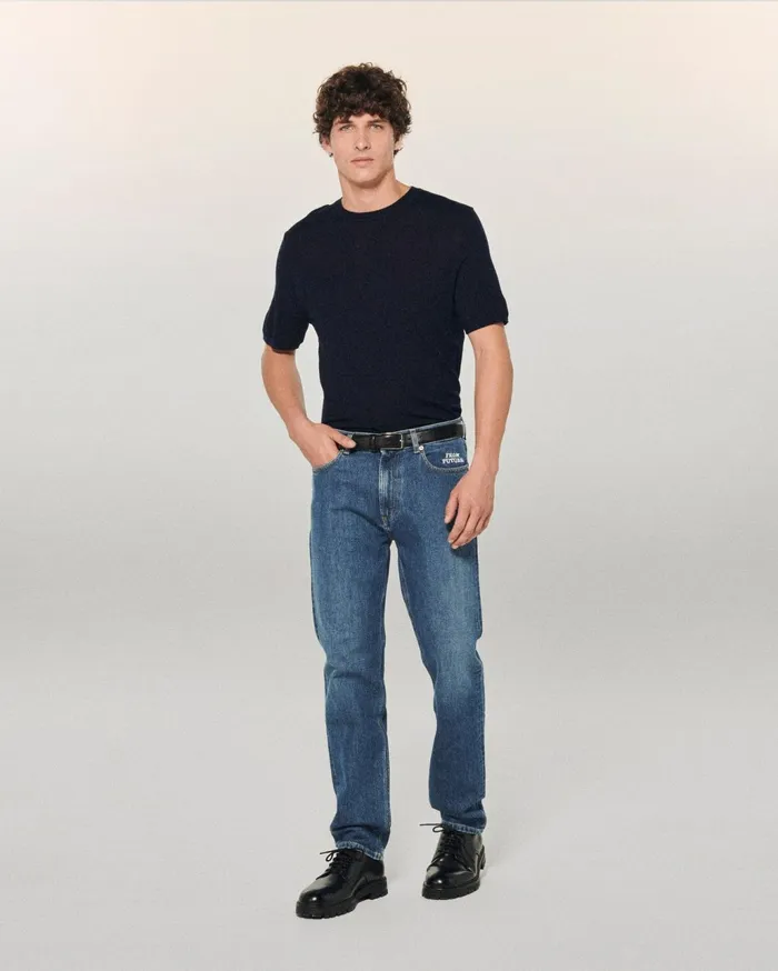 From Future Jeans Men Straight Leg Joey Jeans Indigoblue