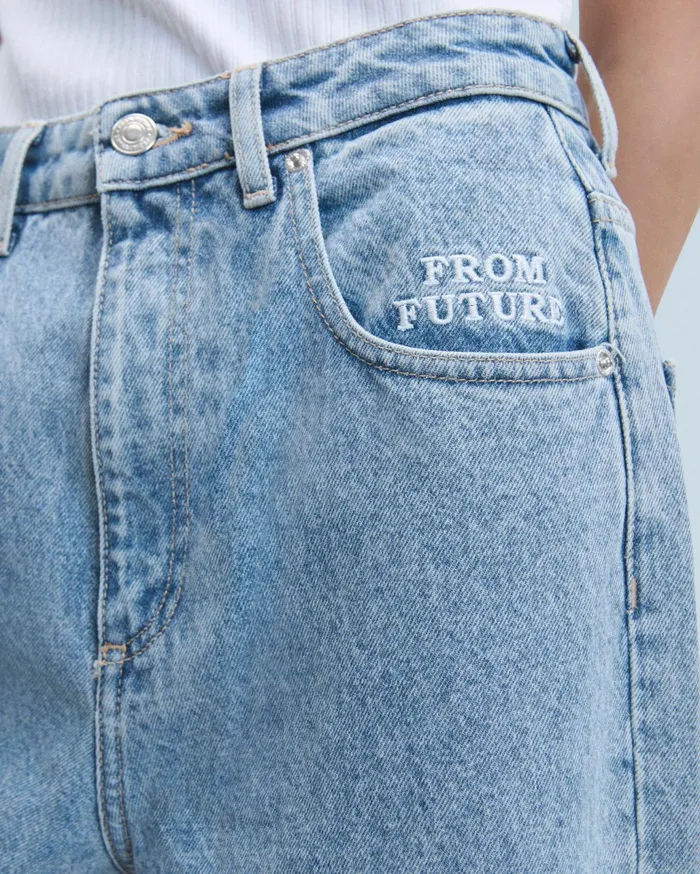 From Future Jeans Women Straight Leg Joseph Jeans Light Blue