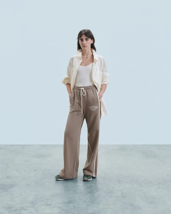 From Future Joggers Women Large Future Joggers Taupe