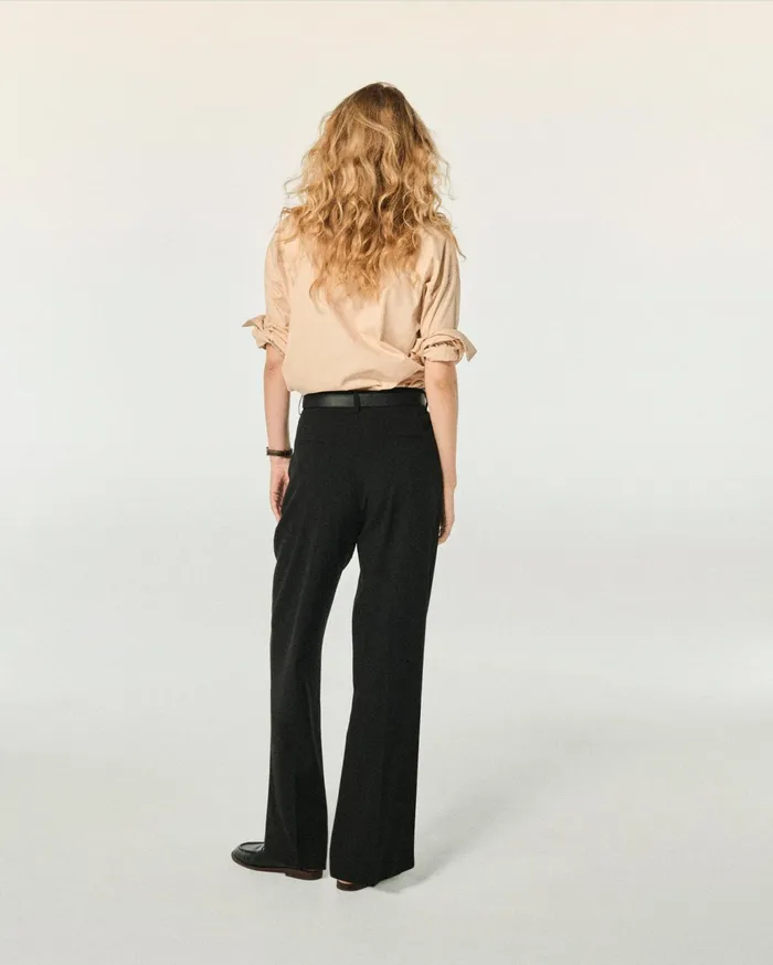 From Future Pants Women Wide Leg Pants Black
