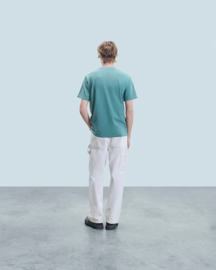 From Future Shirts and TShirts Men Crewneck TShirt Creative Division Washed Green Almond