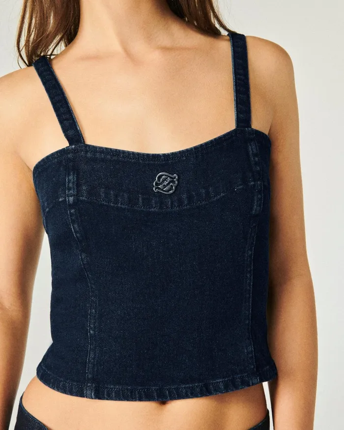 From Future Shirts TShirts and Tops Women Bustier Top Natural