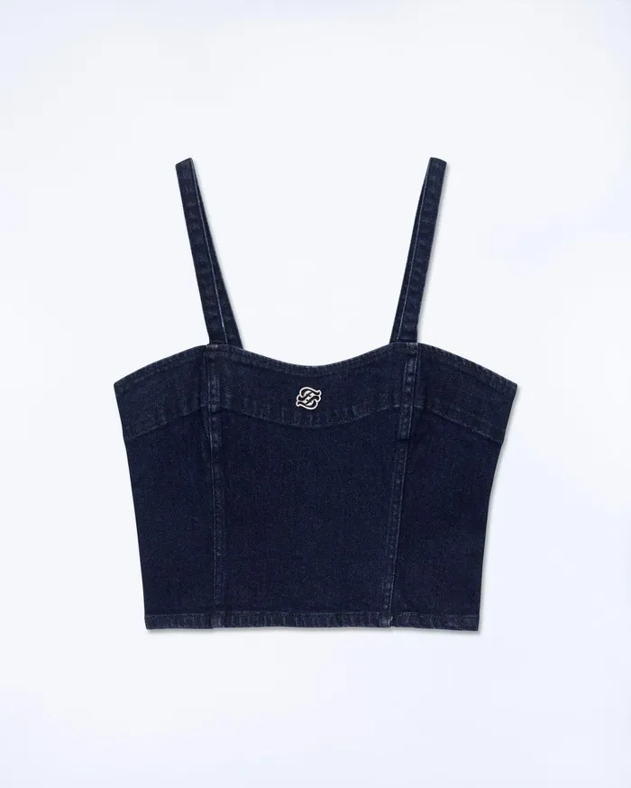 From Future Shirts TShirts and Tops Women Bustier Top Natural