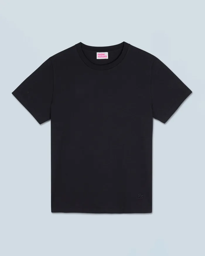 From Future Shirts TShirts and Tops Women Crewneck Short Sleeve TShirt Black