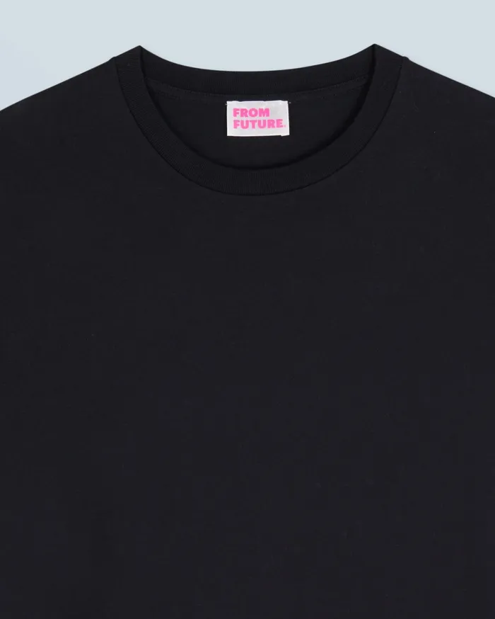 From Future Shirts TShirts and Tops Women Crewneck Short Sleeve TShirt Black