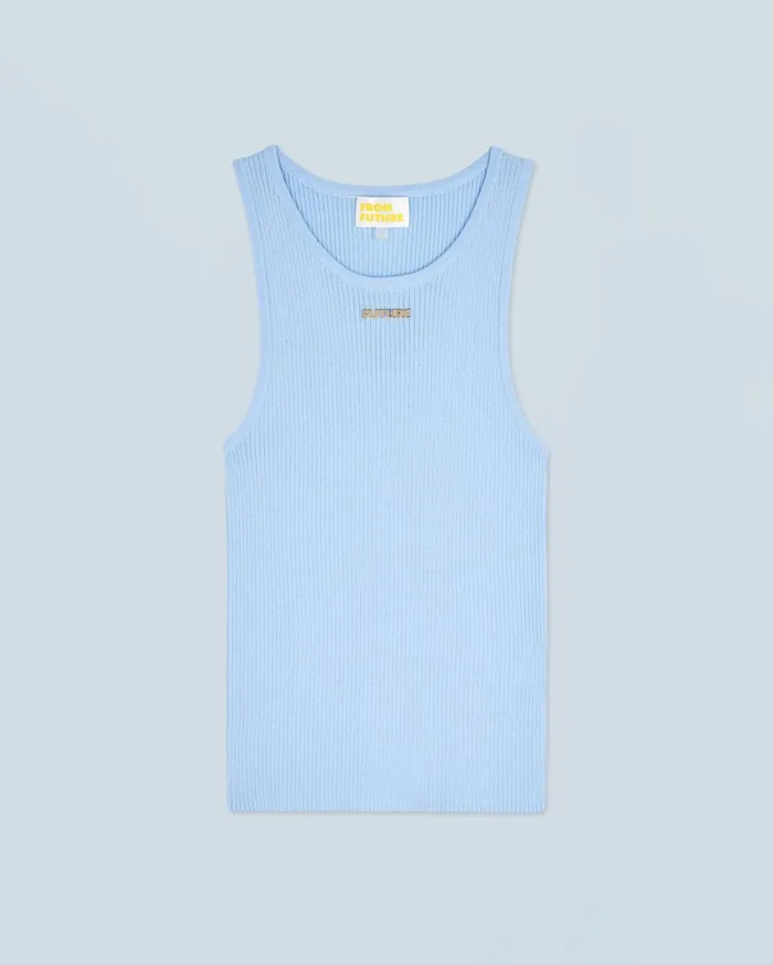 From Future Shirts TShirts and Tops Women Tank Top Baby Blue