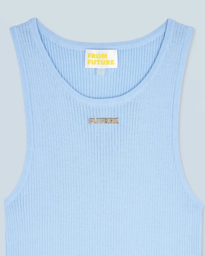 From Future Shirts TShirts and Tops Women Tank Top Baby Blue