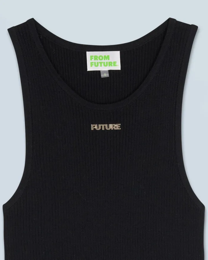 From Future Shirts TShirts and Tops Women Tank Top Black