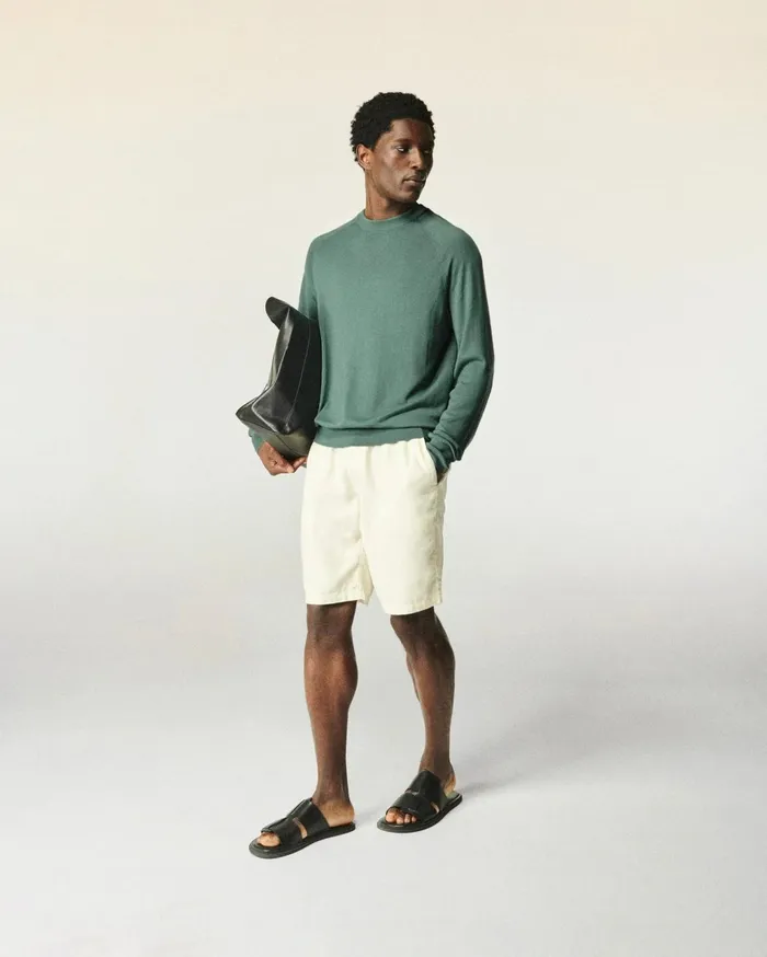 From Future Shorts Men Bermuda Shorts Denim Blue