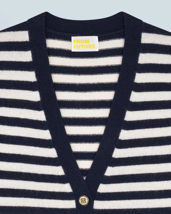 From Future Sleeveless Sweaters Women Sleeveless Sweater Navy