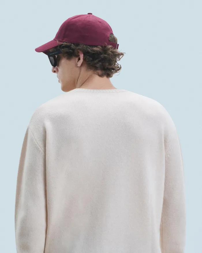 From Future Tote Bags Curved Visor Cap Burgundy