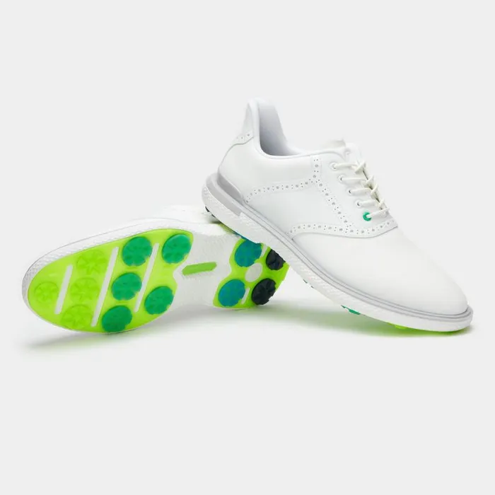 GFORE Golf Shoes Men GALLIVAN2R BROGUE SADDLE GOLF SHOE Snownimbus